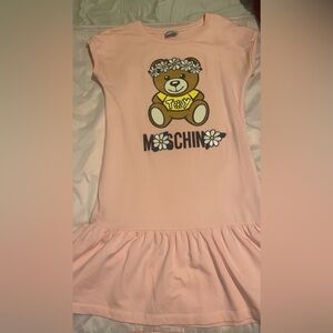 Moschino Pink Teddybear Dress